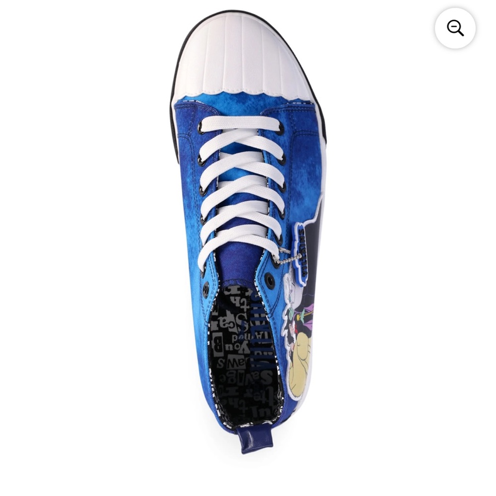 Disney Villains Blue Canvas Sneakers - Picture 9 of 16